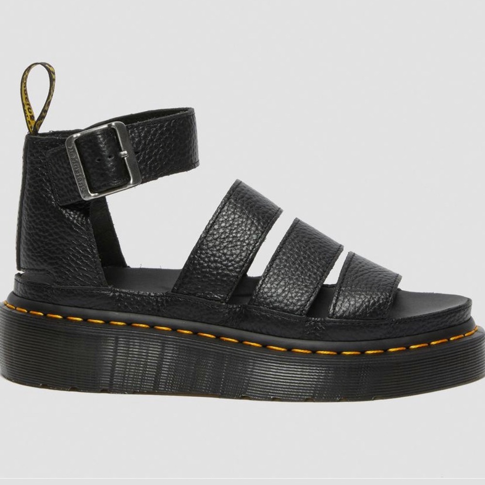 CLARISSA II WOMEN'S LEATHER PLATFORM SANDALS